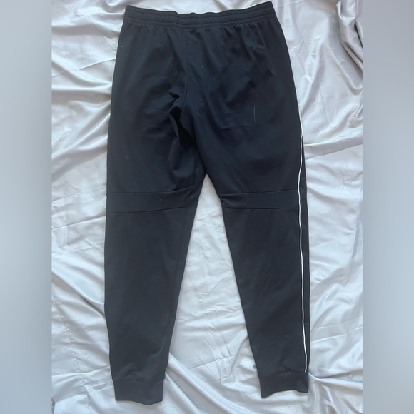 Youth boys XL loose fit black fleeced lined joggers. - Picture 4 of 5